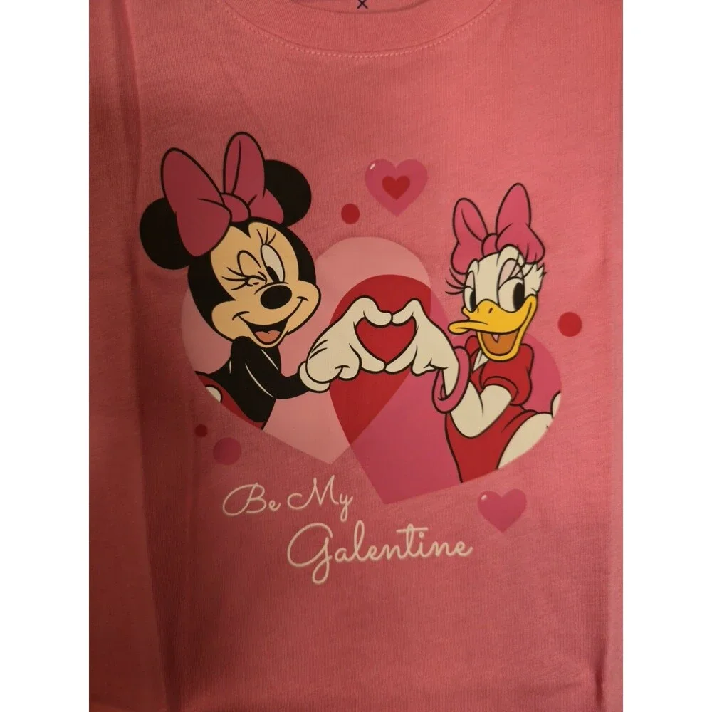 Old Navy Disney Girls Minnie y Daisy Graphic Short Sleeve T-Shirt pink M (8) .